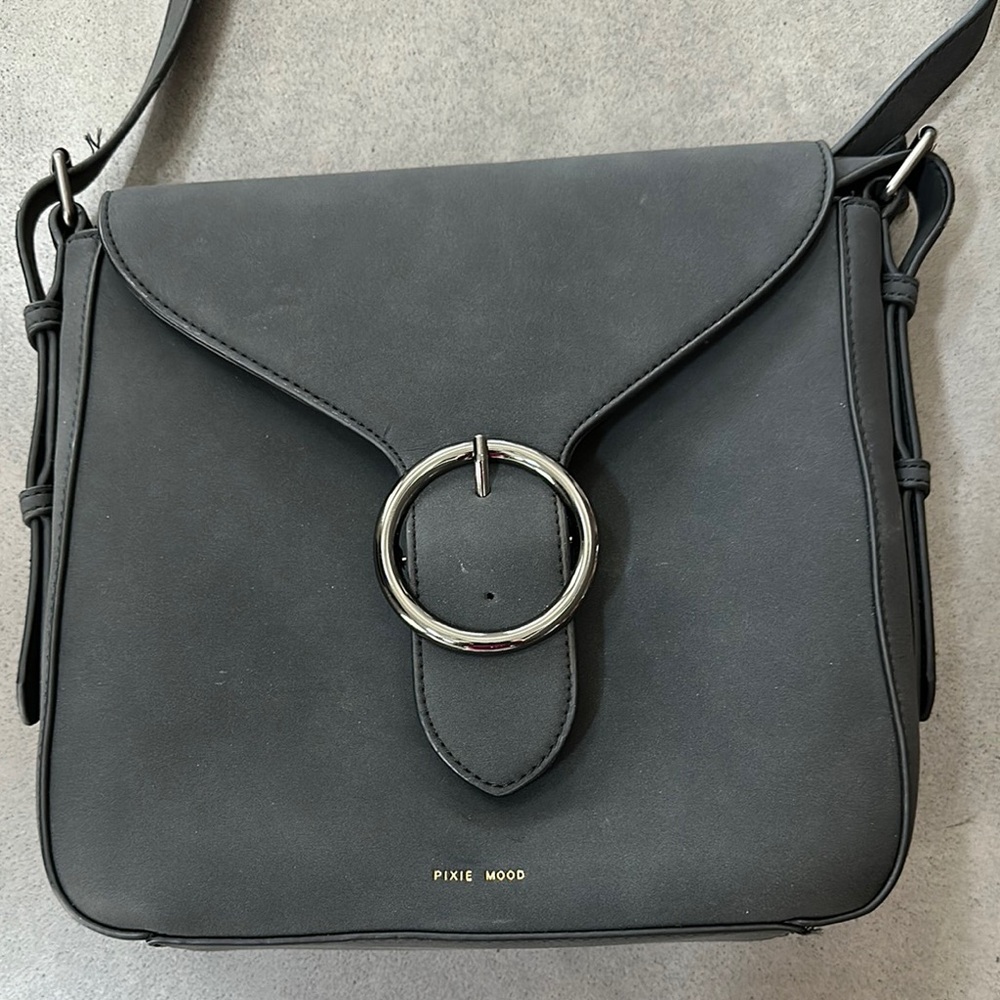Pixie Mood Gray Shoulder Bag - image 1